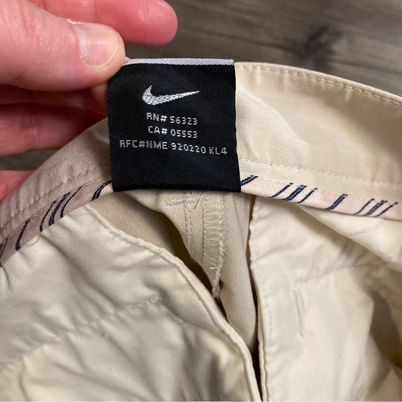 Nike Dri Fit golf shorts chino style size 34 - Picture 5 of 10